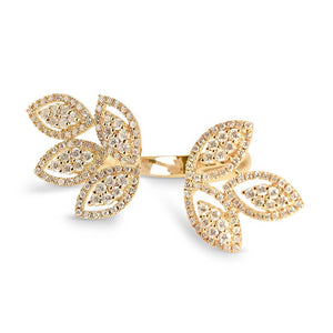 DIAMOND BUTTERFLY RING