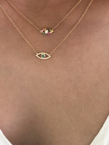Rainbow sapphire evil eye necklace with diamond eye
Diamond and Sapphire Rainbow Evil Eye Necklace
Rainbow Evil Eye Necklace with Diamonds and Sapphires
Sapphire and Diamond Evil Eye Pendant Necklace
Rainbow Sapphire Evil Eye Necklace with Diamonds
Diamond Rainbow Evil Eye Necklace
Evil eye necklace
Rainbow necklace
Sapphire necklace
Diamond necklace
Fine jewelry
Luxury necklace
Gold necklace
Pendant necklace
Protective necklace
Sapphire pendant
Luxury Rainbow Evil Eye Necklace with Diamonds and Sapphires