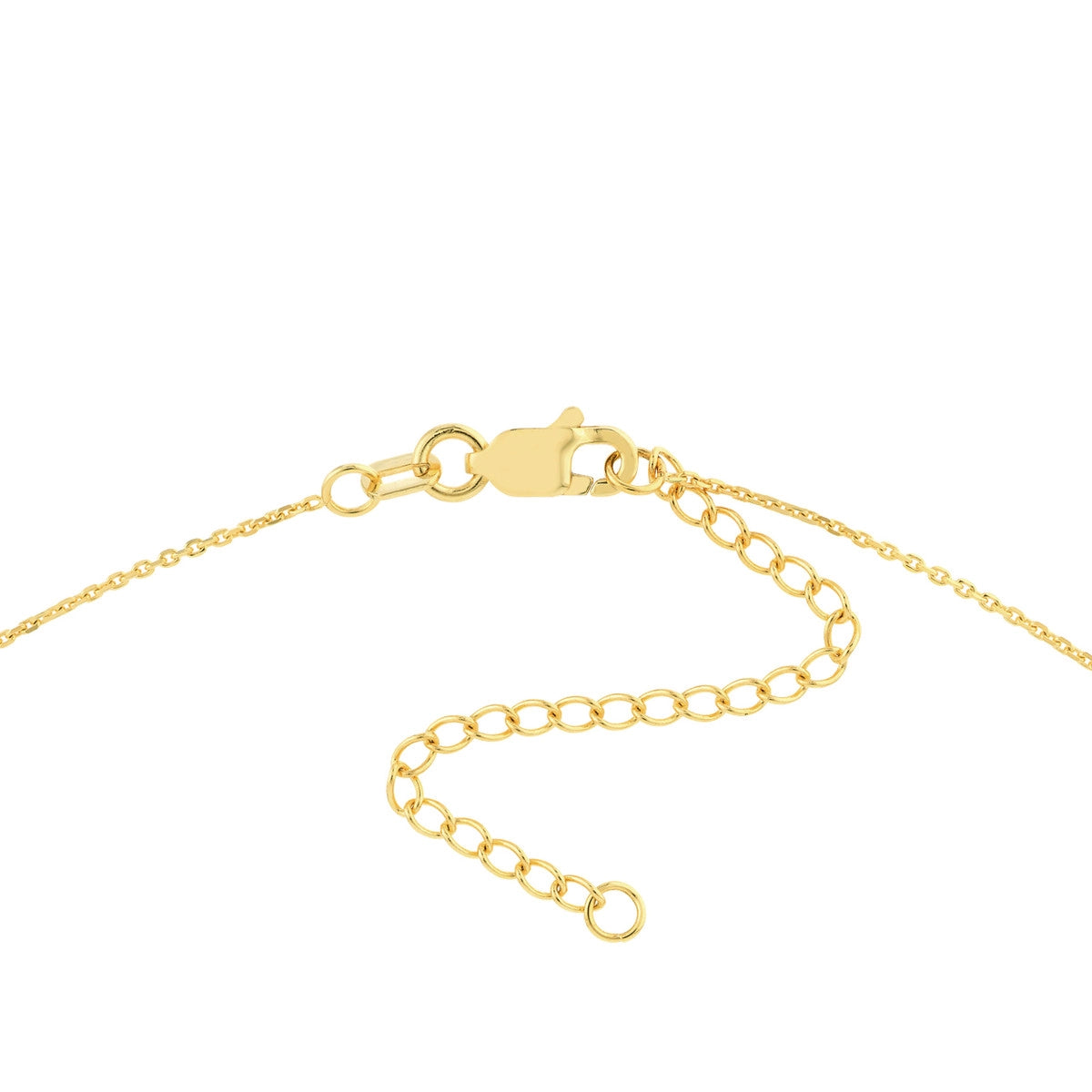 DIAMOND LOVE LINK NECKLACE