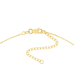 DIAMOND LOVE LINK NECKLACE