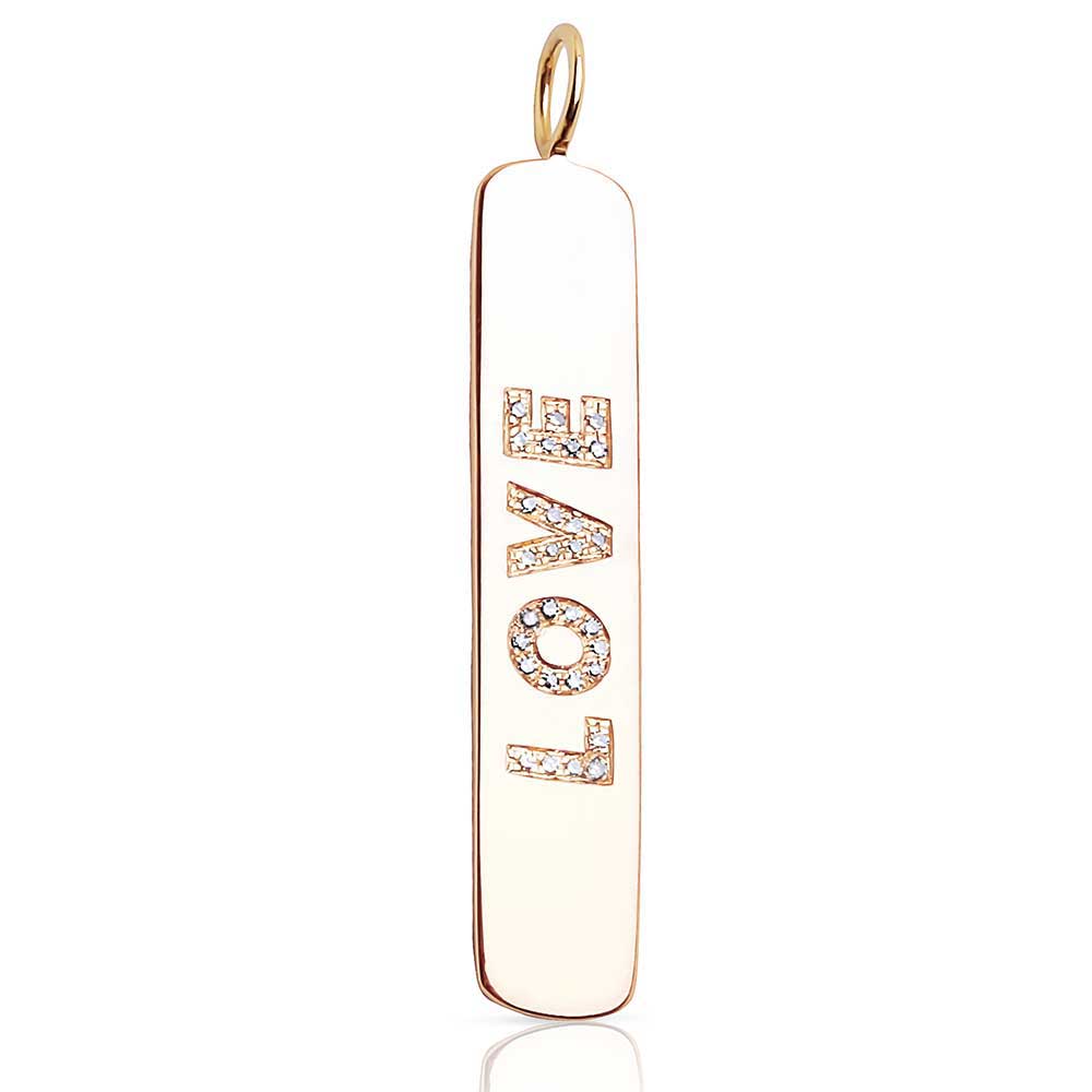 Diamond Love Charm
Diamond Love Bar Charm
Love Bar Pendant
Diamond Love Charm
Luxury Diamond Love Bar Necklace
Diamond Love Medallion

