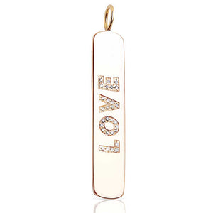 Diamond Love Charm
Diamond Love Bar Charm
Love Bar Pendant
Diamond Love Charm
Luxury Diamond Love Bar Necklace
Diamond Love Medallion
