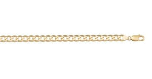 3.7 MM 14K SOLID GOLD OPEN LINK CHAIN