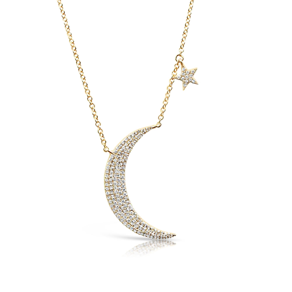MEDIUM DIAMOND MOON AND STAR NECKLACE
14K GOLD DIAMOND MOON AND STAR NECKLACE
Medium Diamond Moon and Star Necklace
Diamond Moon and Star Necklace
Moon and Star Diamond Necklace
Diamond Moon and Star Pendant Necklace
Moon and Star Necklace with Diamonds
Diamond necklace
Moon necklace
Star necklace
Pendant necklace
Fine jewelry
Luxury necklace
Gold necklace
Designer jewelry
Celestial necklace
Statement necklace
Luxury Medium Diamond Moon and Star Necklace
14K Gold Moon and Star Necklace
Fine Jewelry Diamond 