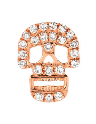 Diamond skull earrings