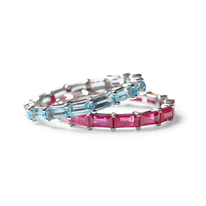 RUBY BAGUETTE ETENITY BAND