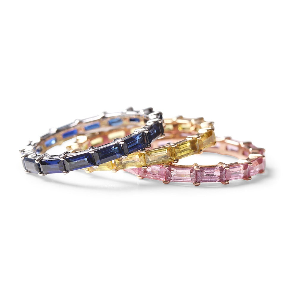 PINK SAPPHIRE ETERNITY BAND STACKING RING
Pink Sapphire Eternity Band
Baguette Pink Sapphire Ring
Pink Sapphire Baguette Band
Sapphire Baguette Eternity Ring
Pink Sapphire Wedding Band
