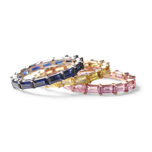 PINK SAPPHIRE ETERNITY BAND STACKING RING
Pink Sapphire Eternity Band
Baguette Pink Sapphire Ring
Pink Sapphire Baguette Band
Sapphire Baguette Eternity Ring
Pink Sapphire Wedding Band
