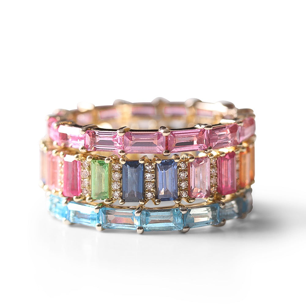 Pink Sapphire Eternity Band
Baguette Pink Sapphire Ring
Pink Sapphire Baguette Band
Sapphire Baguette Eternity Ring
Pink Sapphire Wedding Band