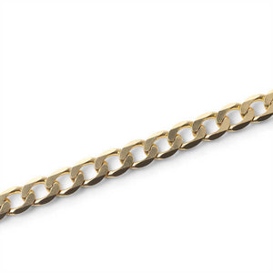 14K SOLID GOLD OPEN LINK CHAIN (3.7MM)