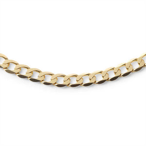14K SOLID GOLD OPEN LINK CHAIN (3.7MM)