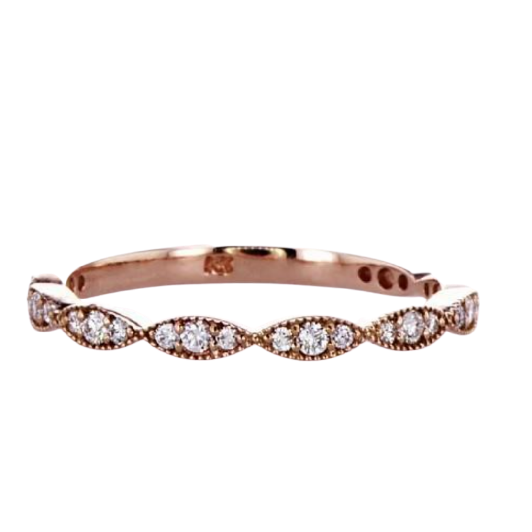 SAMANTHA GOLD AND DIAMOND RING