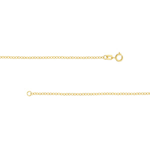 14K GOLD LARIAT WITH ENAMEL BEADS