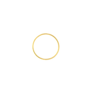 14K GOLD SIMPLE STACKING RING